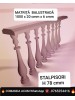 Matrita stalpi balustrada h 80 cmm plastic